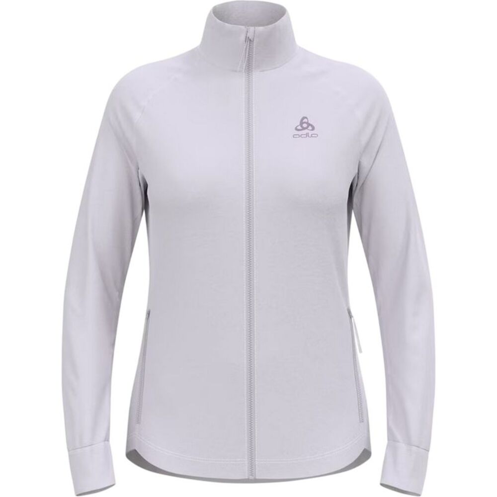 Odlo Womens/Ladies Berra Mock Neck Fleece Jacket / Lilac